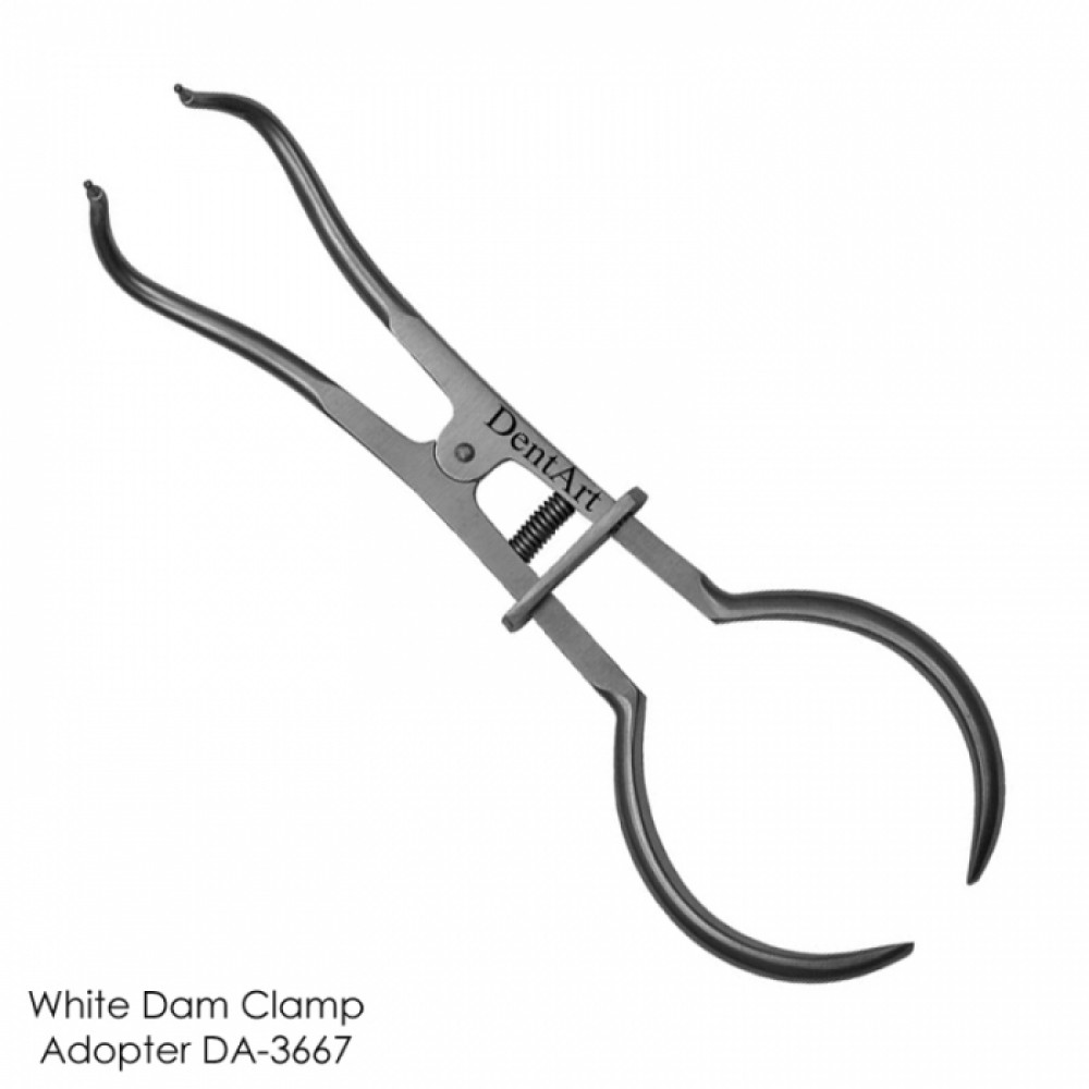 White Dam Clamp Adopter